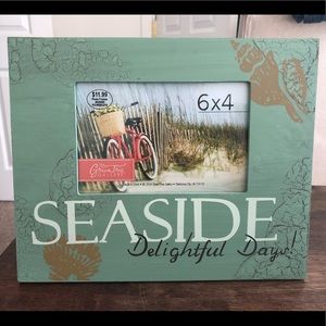 Nautical “Seaside” Beach Themed Photo Frame
